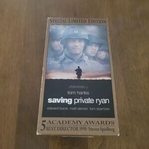 Saving Private Ryan Special Limited Edition 2 VHS Taped